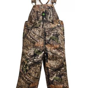 🚜John Deere Boys' Mossy Oak Overalls🚜